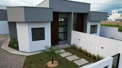 Casas Novas na Guarda do Cubatão – Terreno de Esquina na Avenida Principal – foto 2