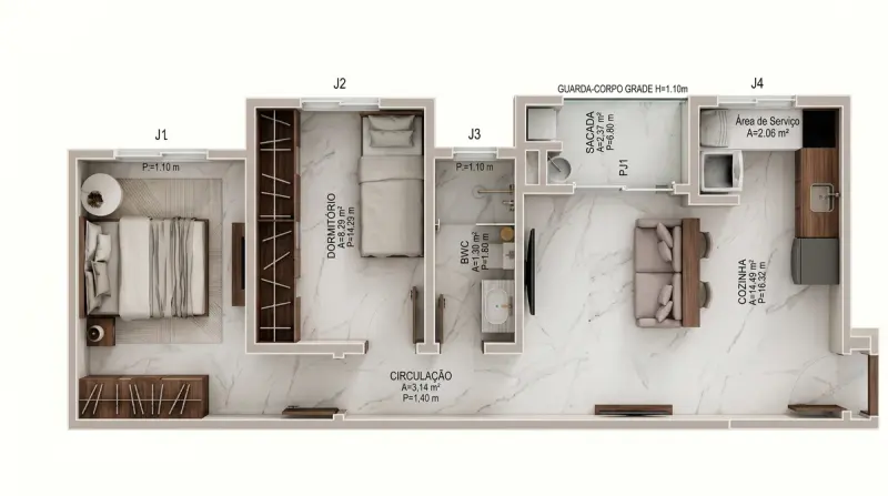 Residencial Manaaim — foto 2